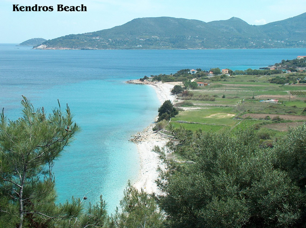 kendros beach samos greece