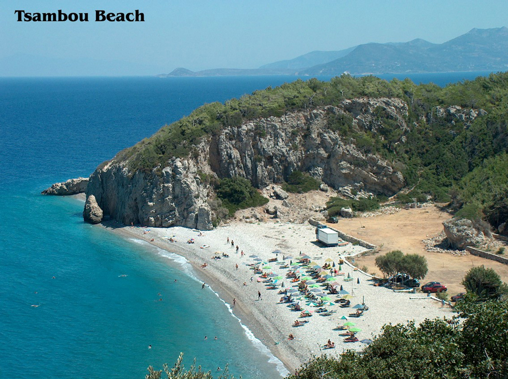 tsambou beach samos greece